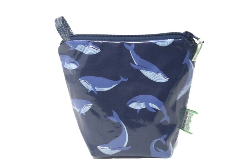 EcoBagIt! Zip Reusable Sandwich Bag - Humpbacks