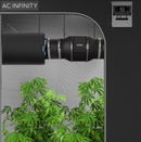 AC Infinity Cloudline T4 Inline Duct Fan w/LCD Display & Controller - 4 in