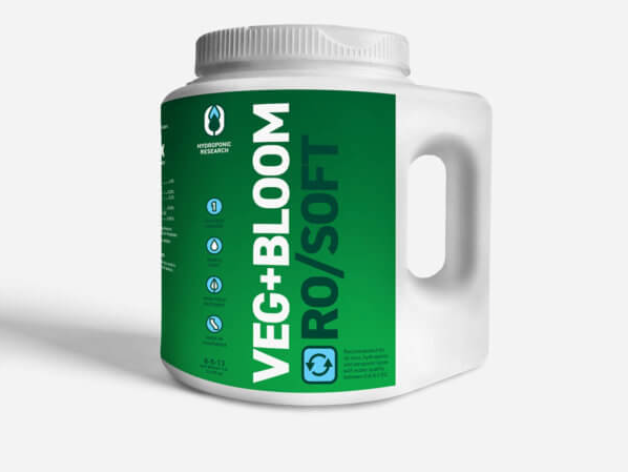 Hydroponic Research Veg+Bloom - RO/Soft