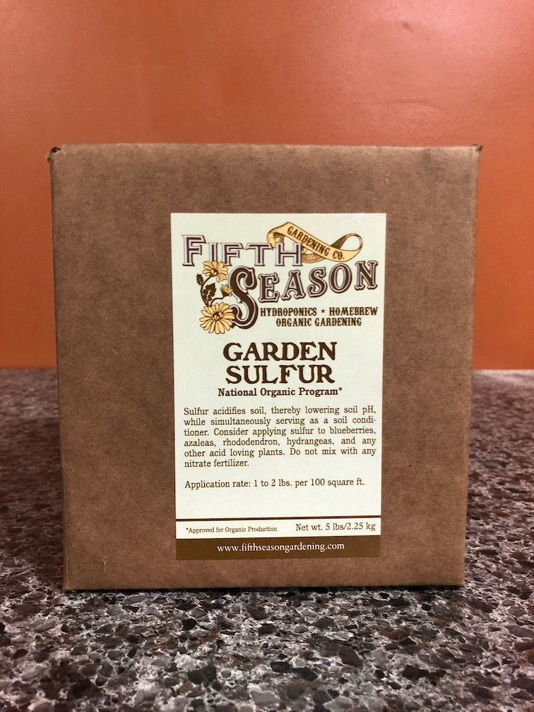 Fifth Season Garden Sulfur - 5 lb