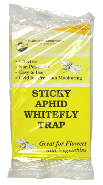 Yellow Sticky Whitefly Traps - 5 pack