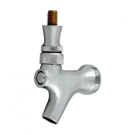 Draft Beer Faucet-Chrome Plated with Brass Lever