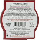 Badger Organic Sore Muscle Rub - 2 oz
