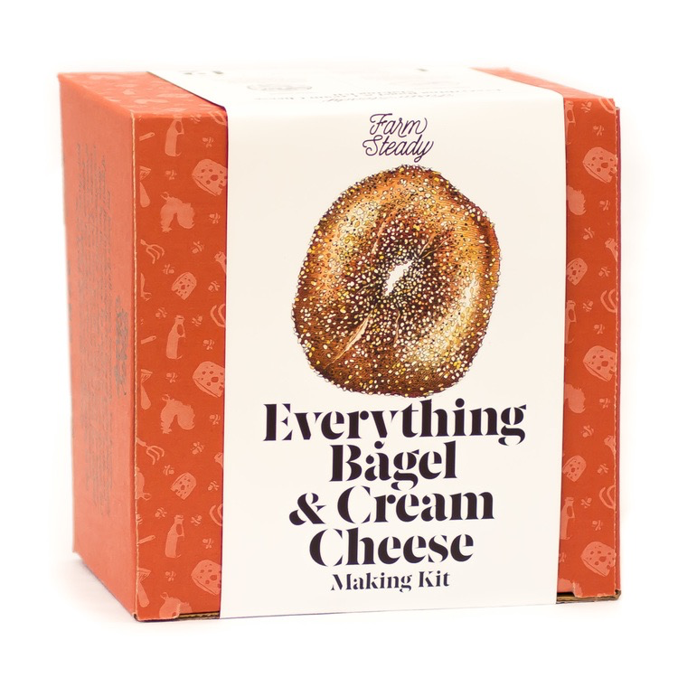 FarmSteady Everything Bagel and Cream Cheese Making Kit