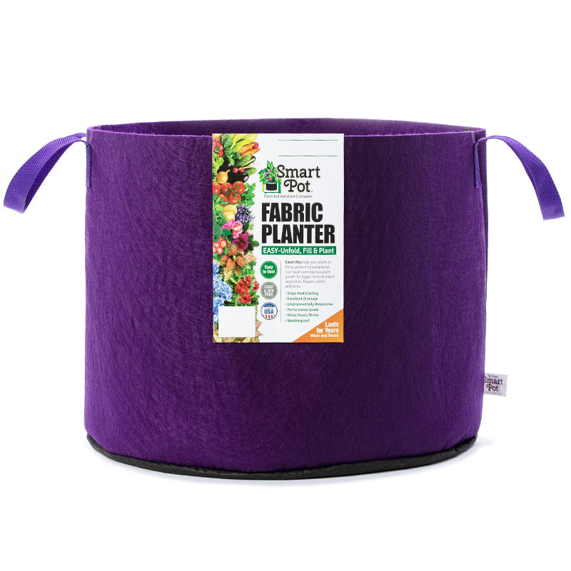 Smart Pot Fabric Planter with Handles - Violet