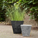 Novelty Black Artstone Ella Pot