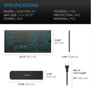 AC Infinity Suncore 1 Tray Seedling Heat Mat - 10 x 21 in