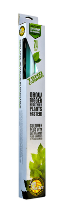 SunBlaster High Output T5 Fluorescent Fixtures with Reflectors & Lamps - 6400k