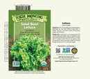 Salad Bowl Lettuce Seeds