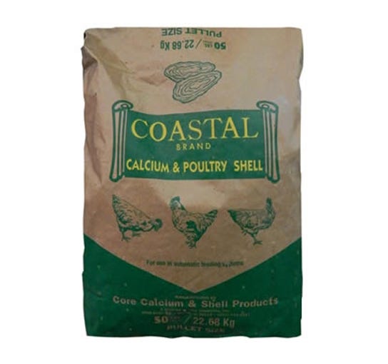 Coastal Brand Oyster Shell Calcium & Poultry Shell
