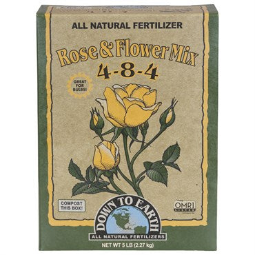 Down to Earth Organic Rose & Flower Fertilizer - 5 lb