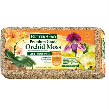 Better Gro Orchid Sphagnum Moss - 190 cu in