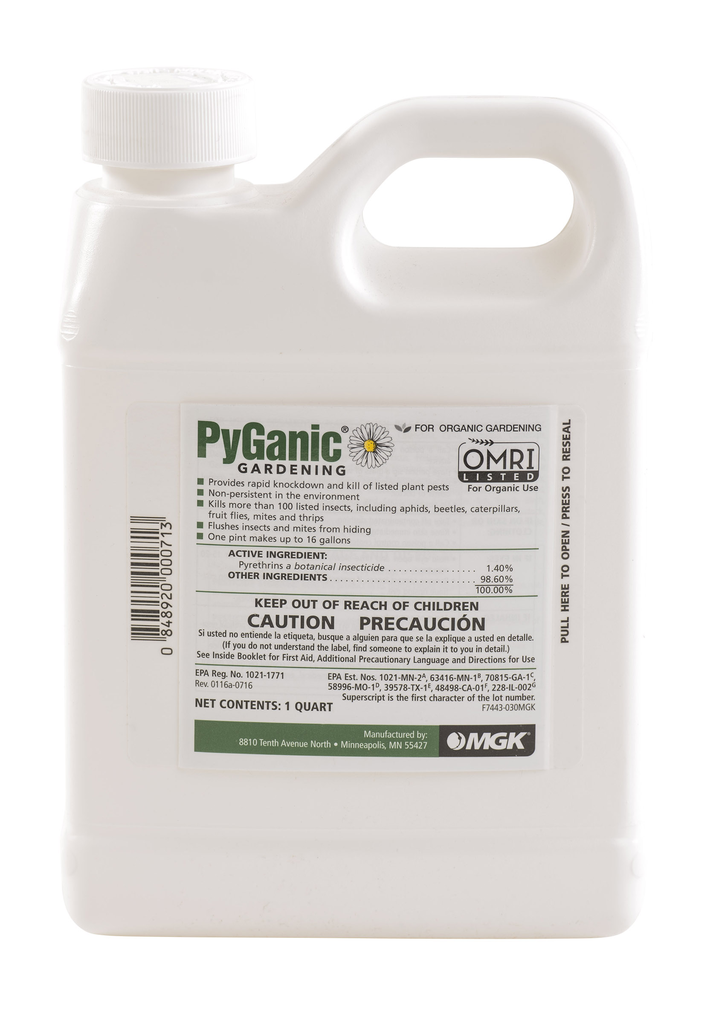 PyGanic® Gardening Organic Pyrethrin Insecticide - 1.4%