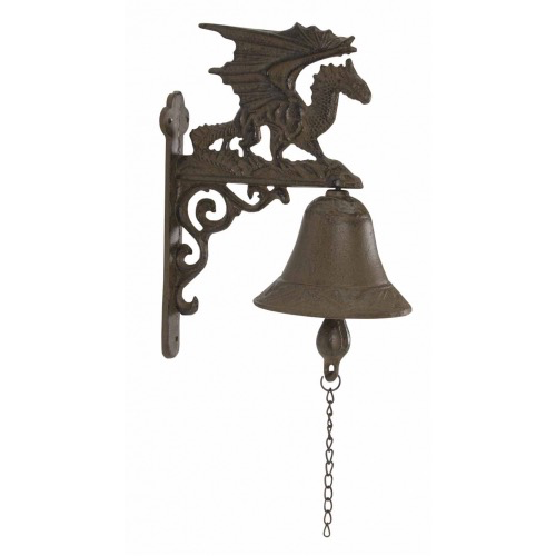 Flying Dragon Cast Iron Bell
