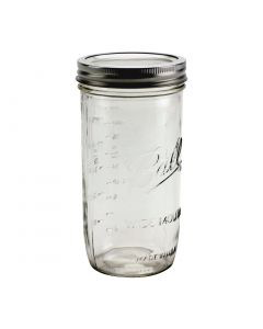 Ball 24 oz Wide Mouth Canning Jars - case/12