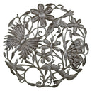 Butterfly & Bird Orbit Haitian Metal Wall Art