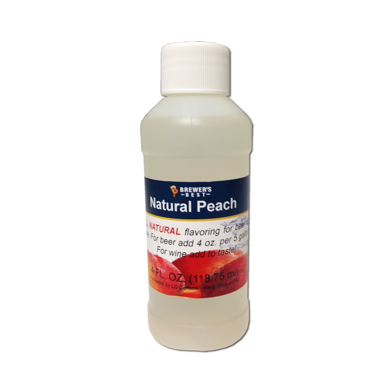 Natural Peach Flavoring-4 oz