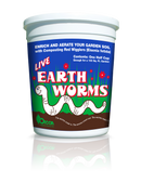 Orcon Live Red Wiggler Earthworms - 1/2 cup