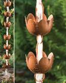 Lily Cups Rain Chain - 96 in
