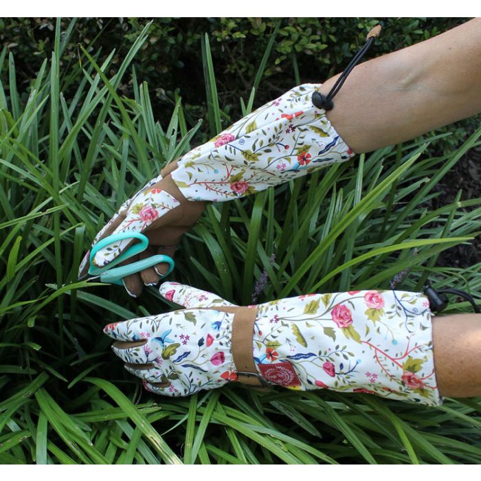 Womanswork Arm Saver Gloves - Garden of Paradise