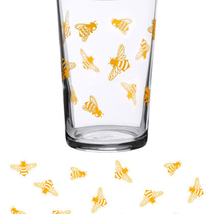 Honey Bees Vintage Juice Glass